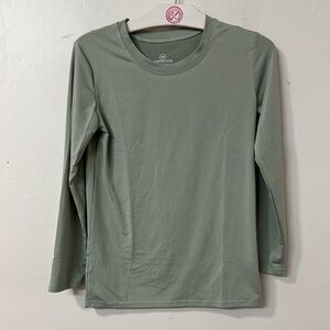 Essentials Kids Long Sleeve Tee - Green